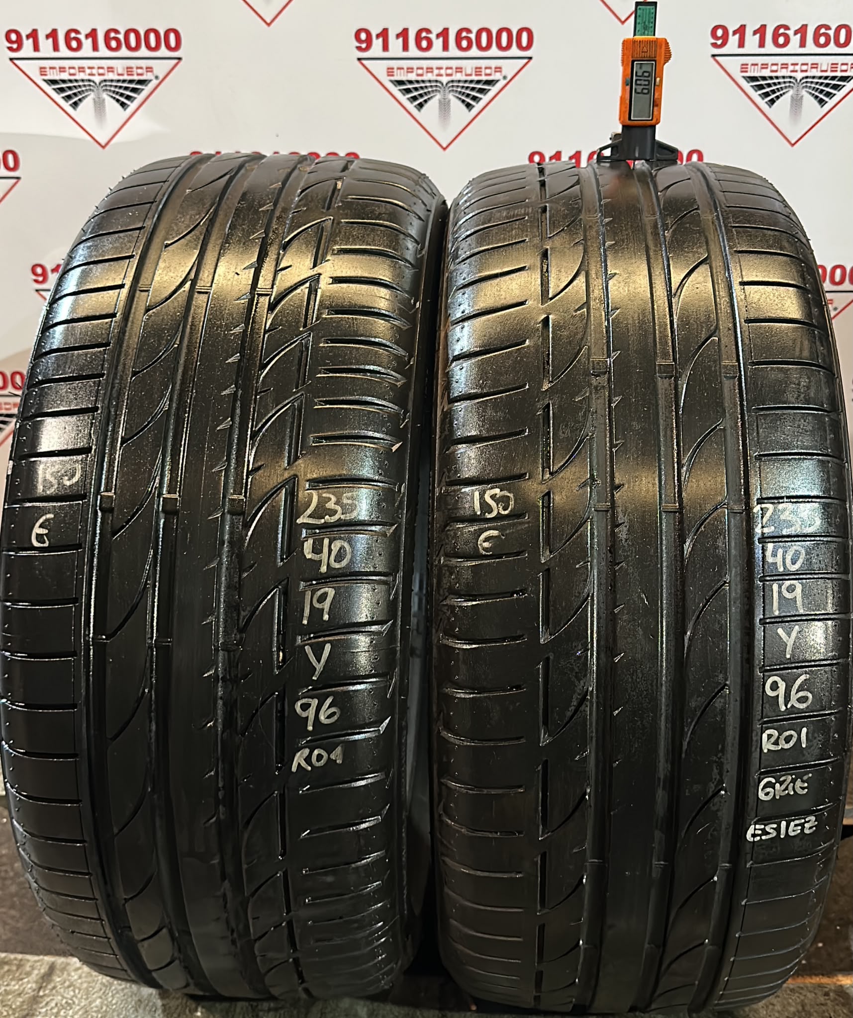 BRIDGESTONE POTENZA USADO  235/40 R19 96 Y